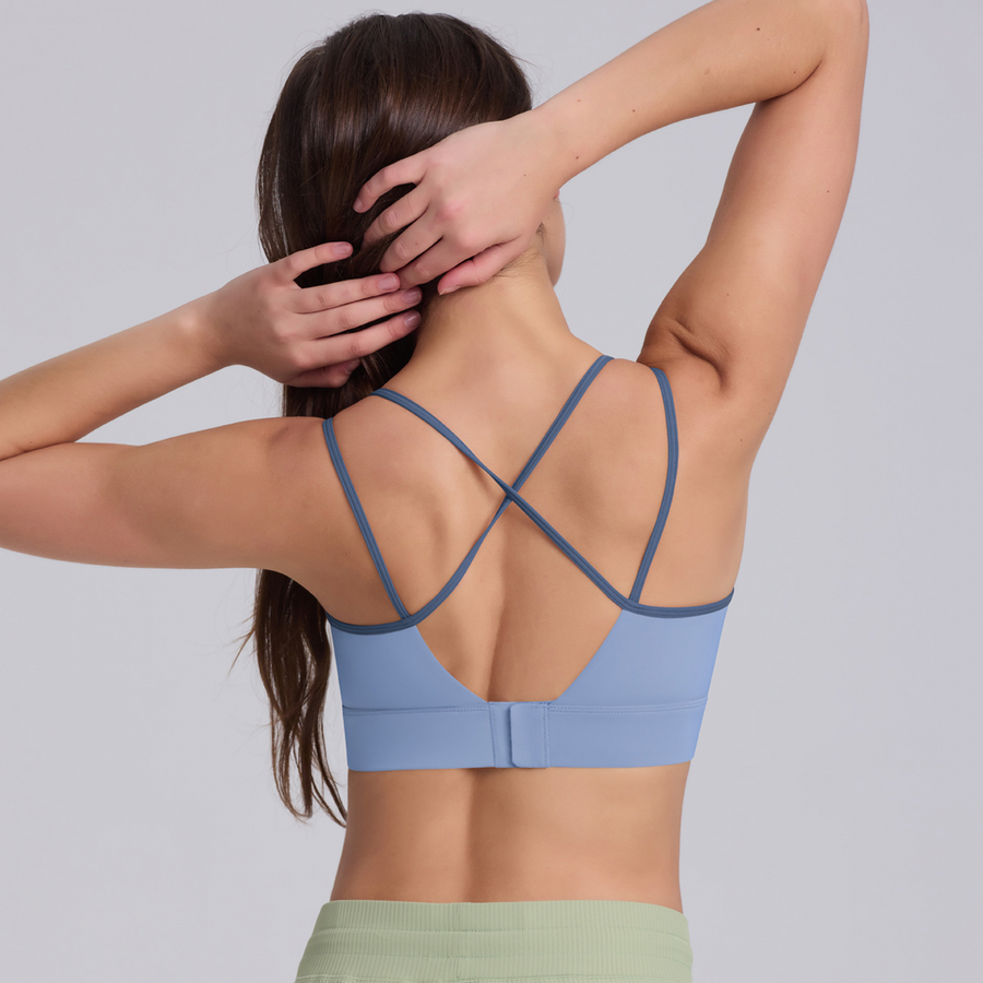 Noir Cœur Blue Strong Back Top