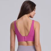 Noir Cœur Pink Gym Top