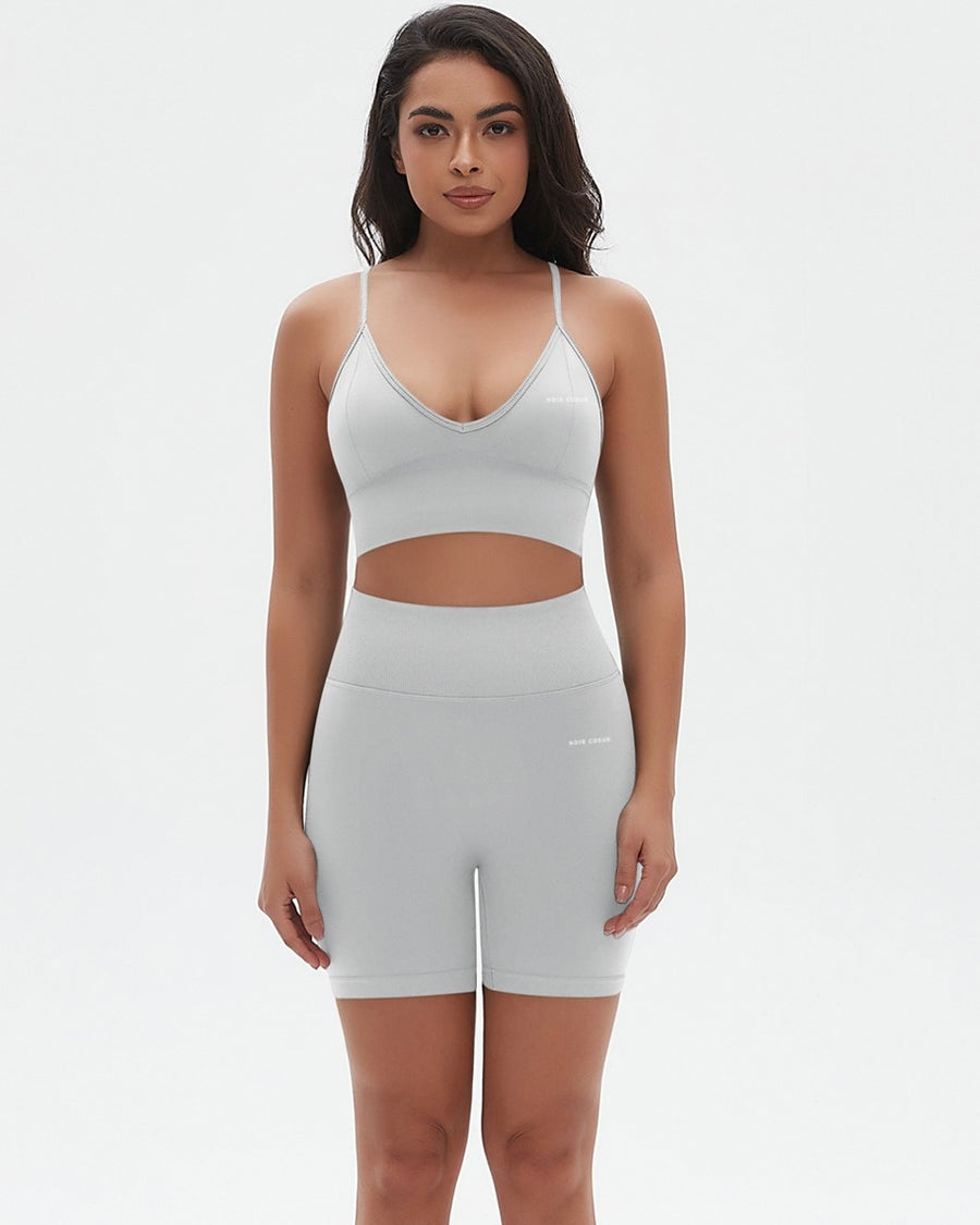 Noir Cœur White Co-ord Set