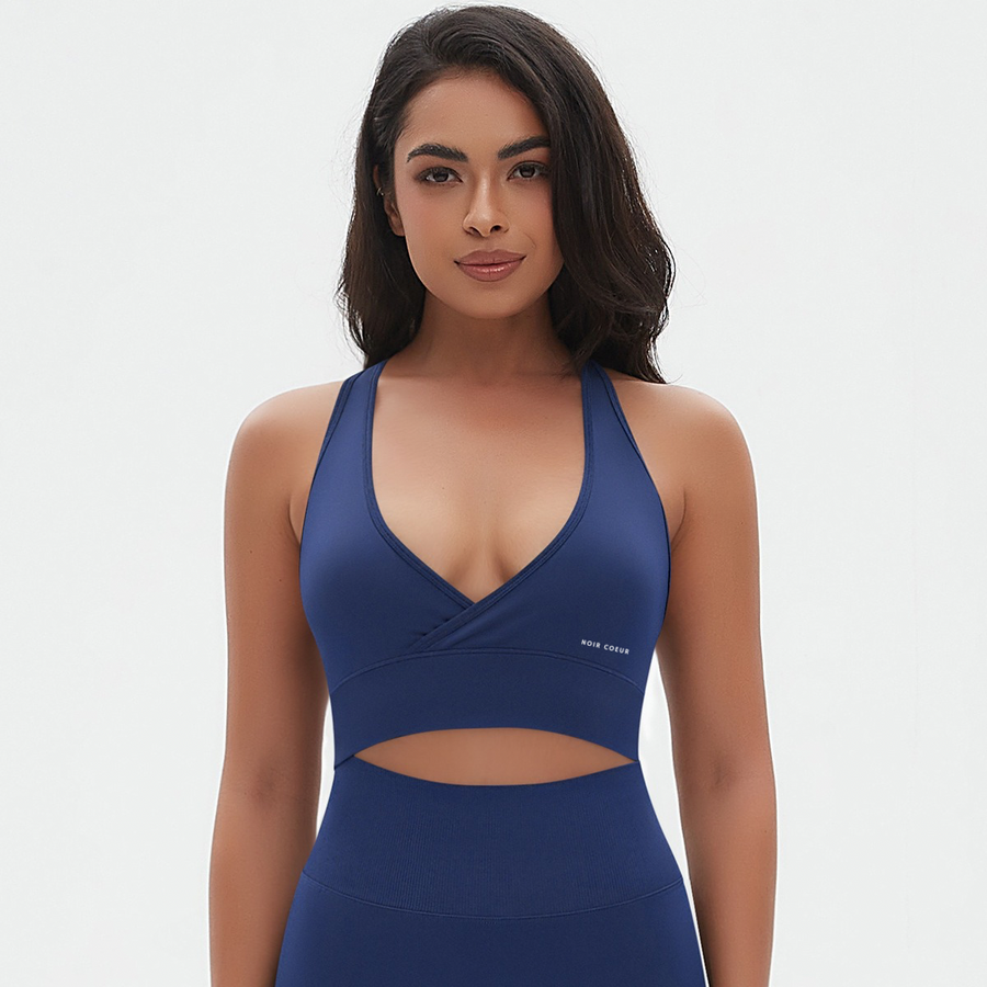 Noir Cœur Blue Top