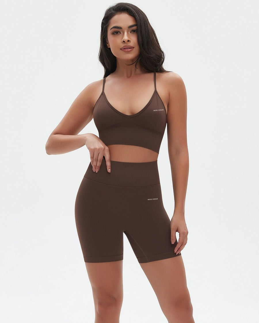 Noir Cœur Brown Co-ord Set