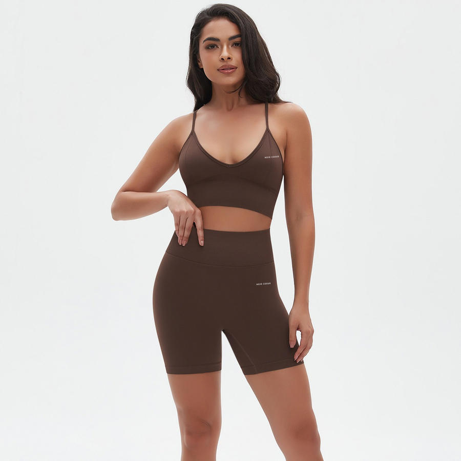 Noir Cœur Brown Co-ord Set