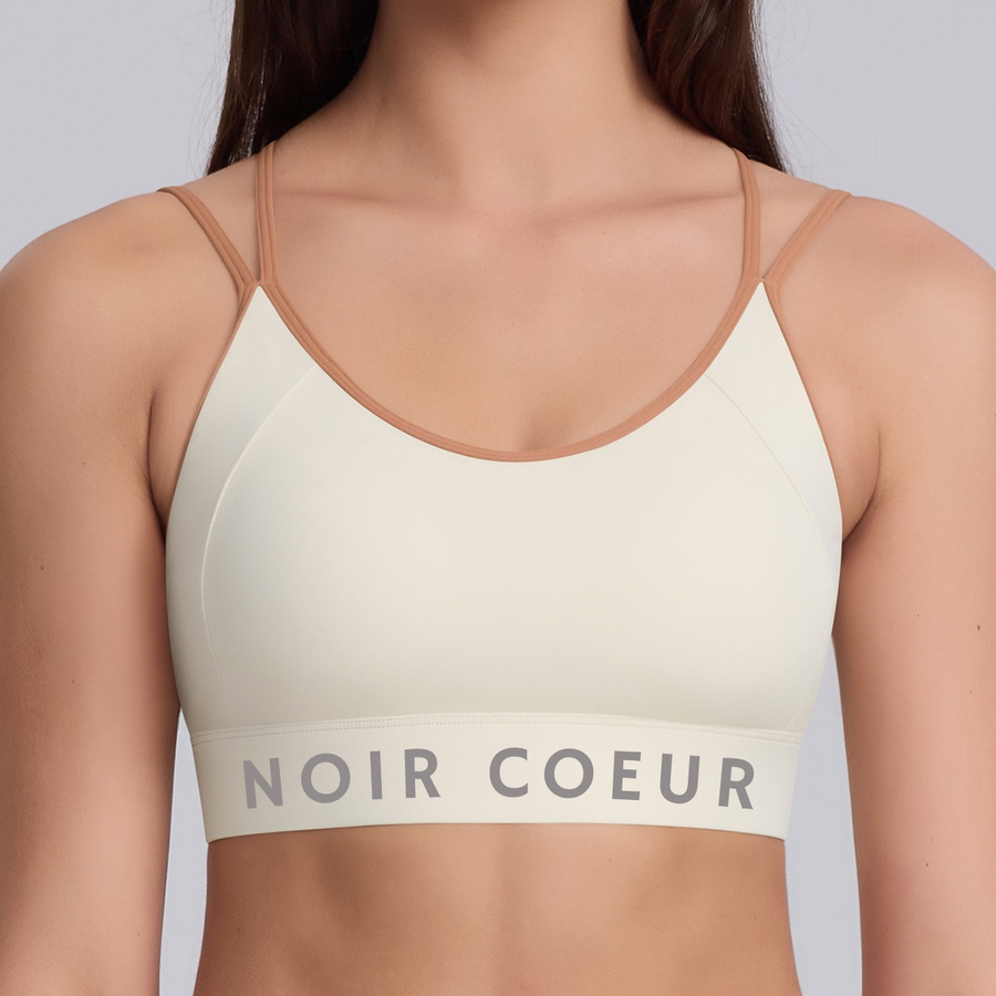 Noir Cœur Crème Strong Back Top