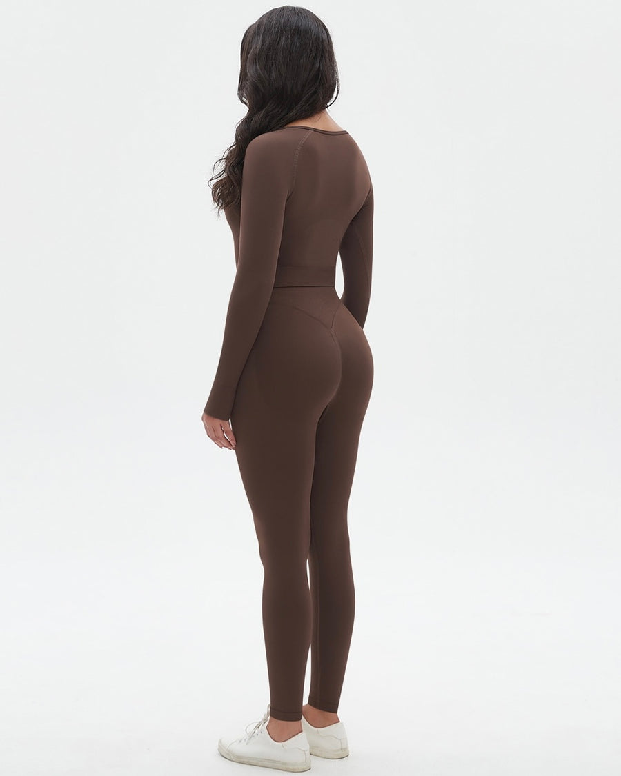 Noir Cœur Brown Co-ord Set