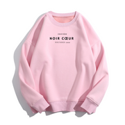 Noir Cœur Oversized Pink Sweater