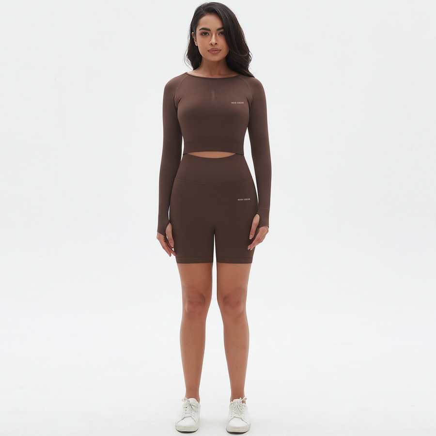 Noir Cœur Brown Co-ord Set