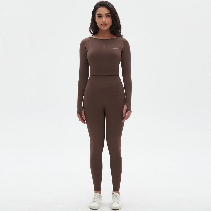 Noir Cœur Brown Co-ord Set