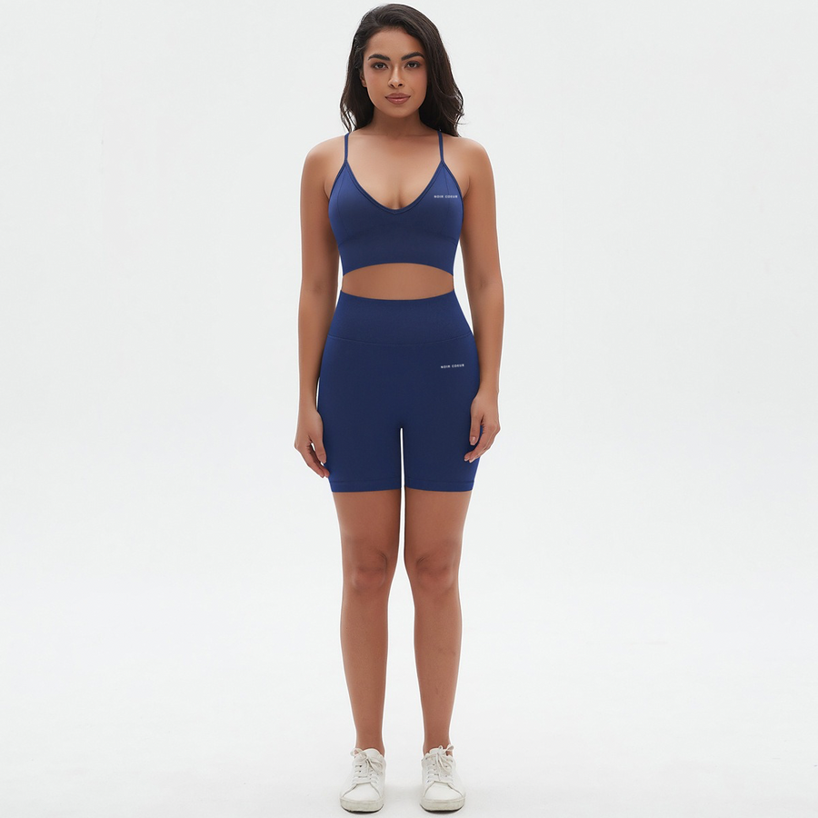 Noir Cœur Blue Co-ord Set