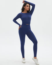 Noir Cœur Dark Blue Co-ord Set