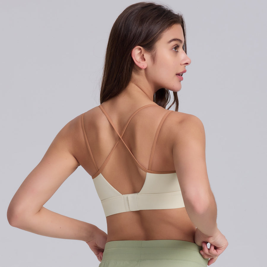 Noir Cœur Crème Strong Back Top