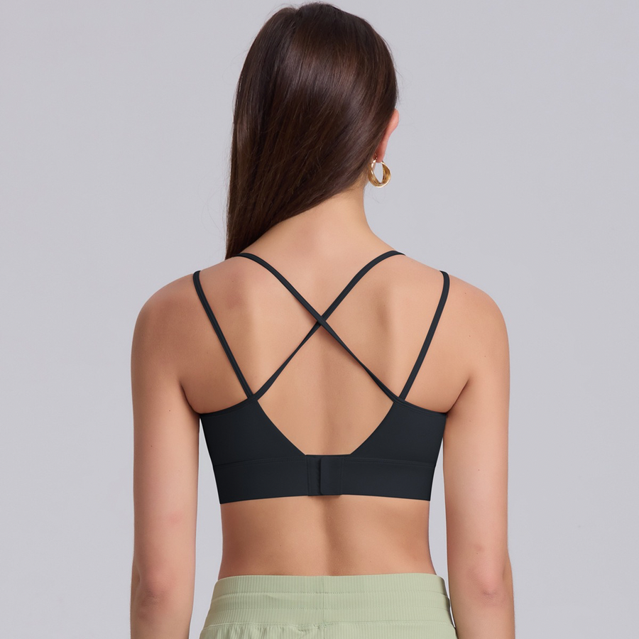 Noir Cœur Black Strong Back Top