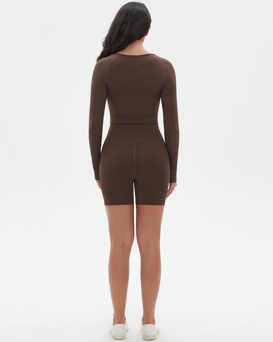 Noir Cœur Brown Co-ord Set