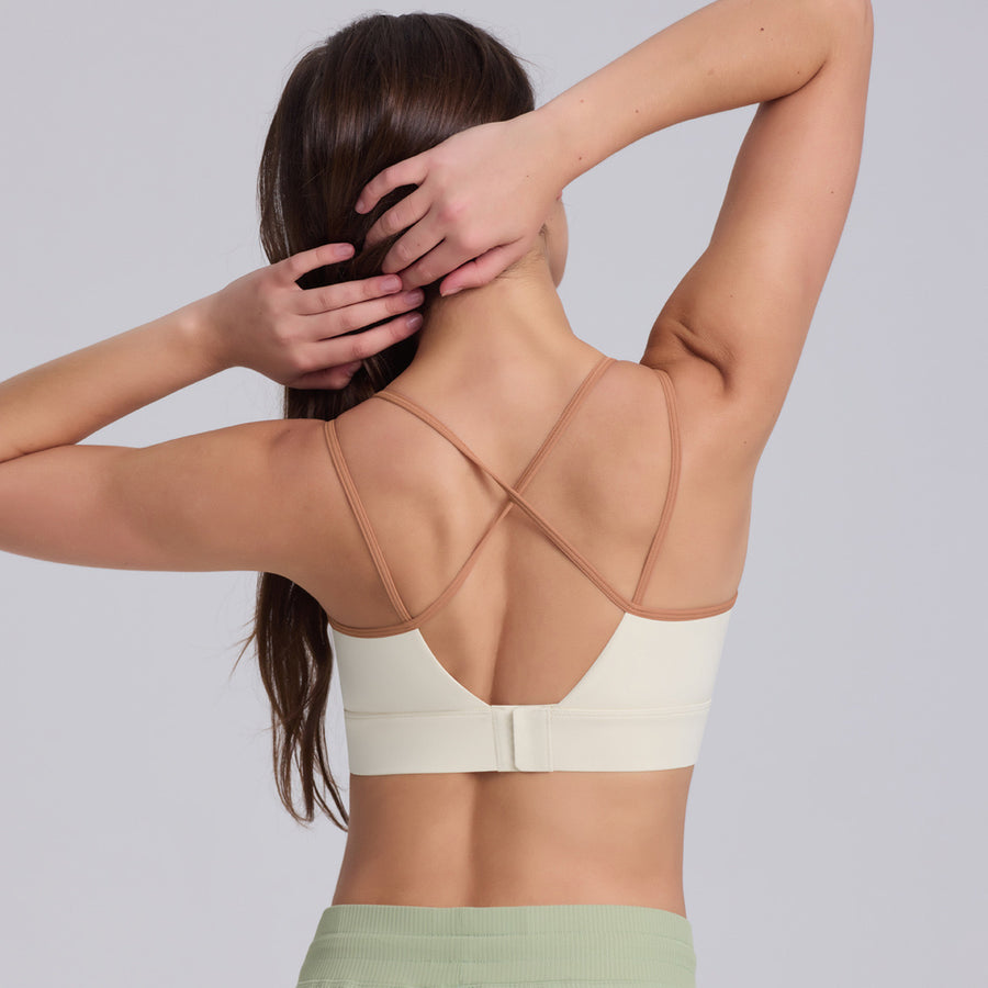 Noir Cœur Crème Strong Back Top