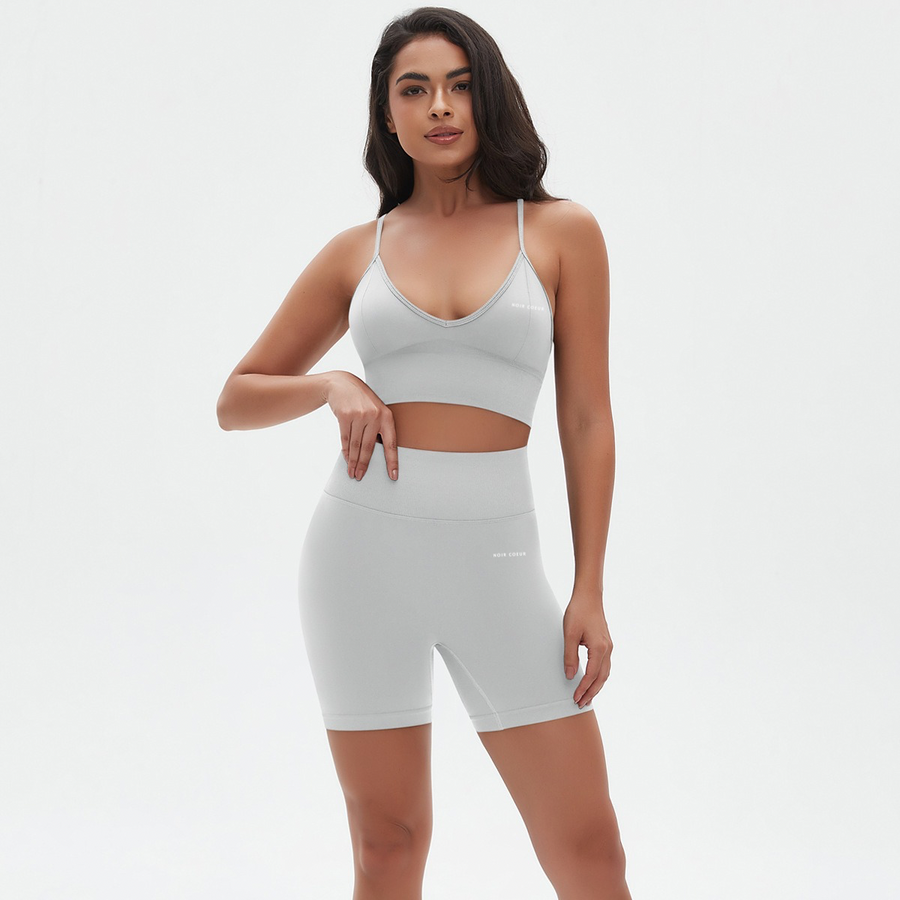 Noir Cœur White Co-ord Set