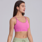 Noir Cœur Pink Strong Back Top