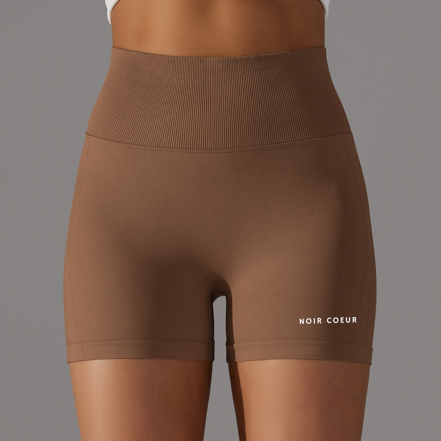 Noir Cœur Brown Shorts