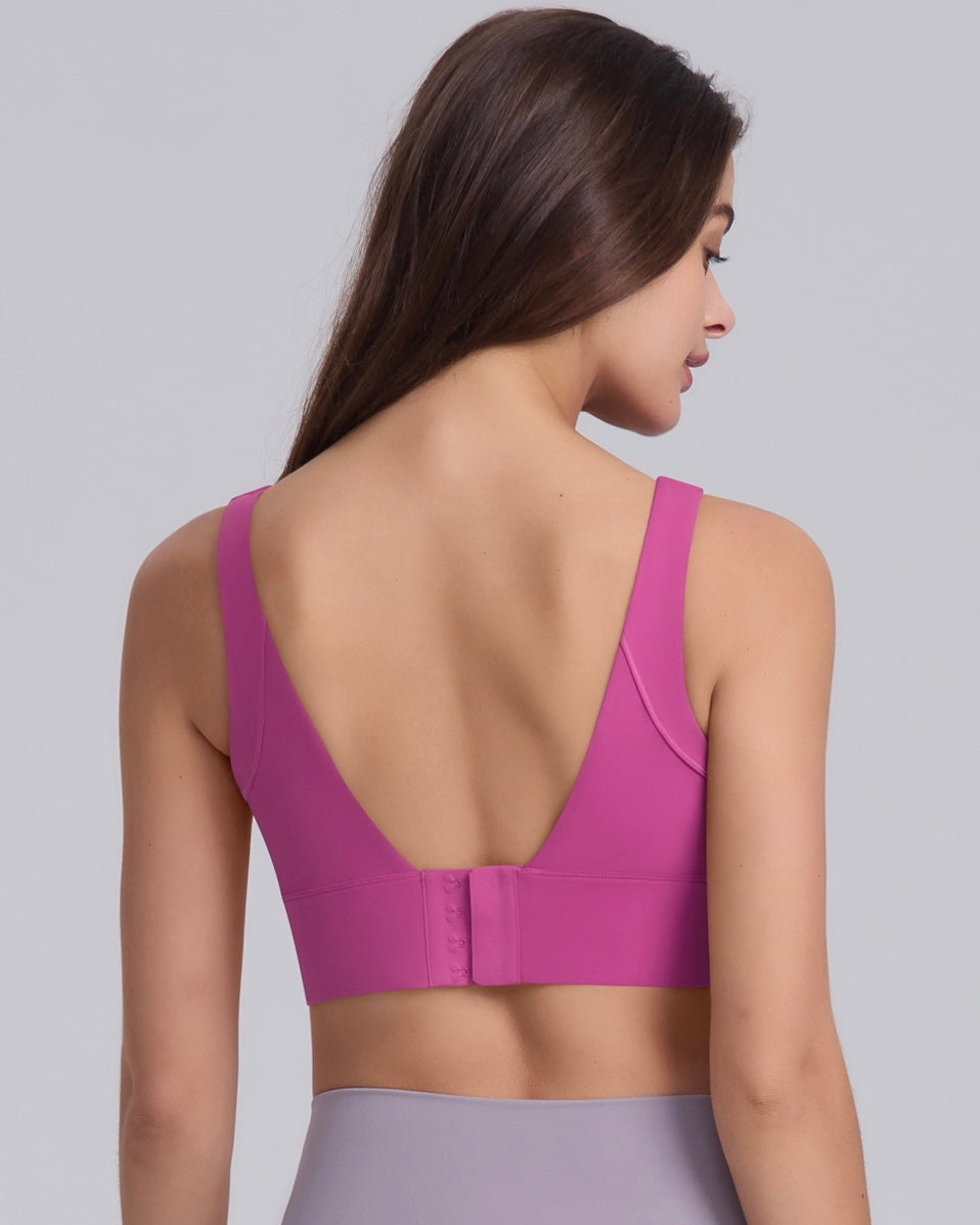 Noir Cœur Pink Gym Top